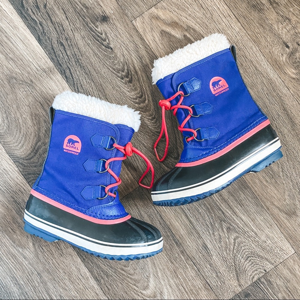 Sorel Girls Yoot Pac Waterproof Nylon Snow Boot
